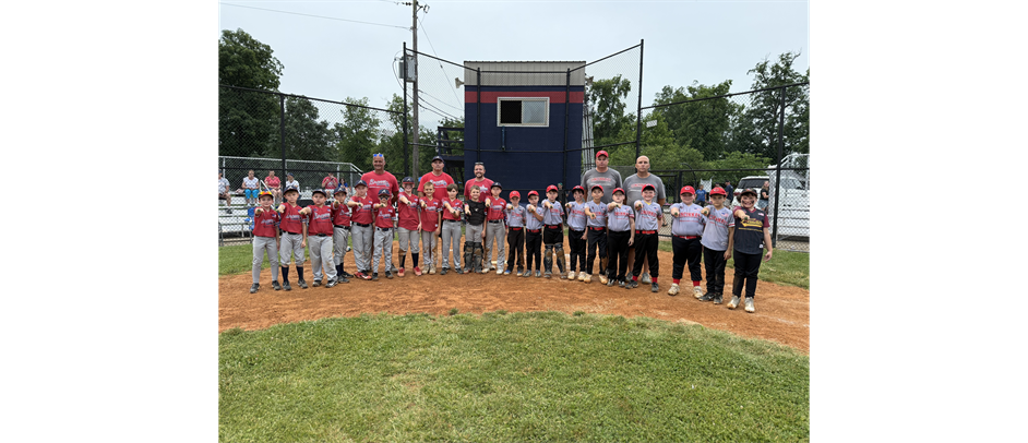 Minor Champs Braves and Runner Ups Reds